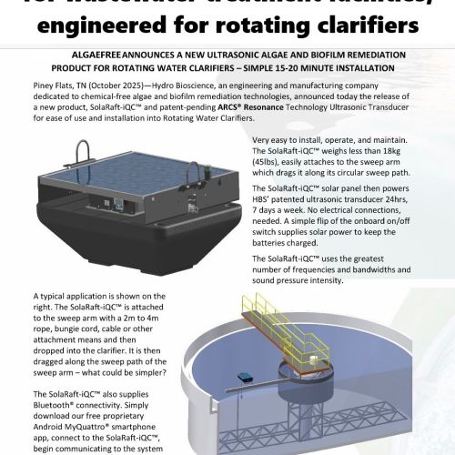 Algae Free Ultrasound