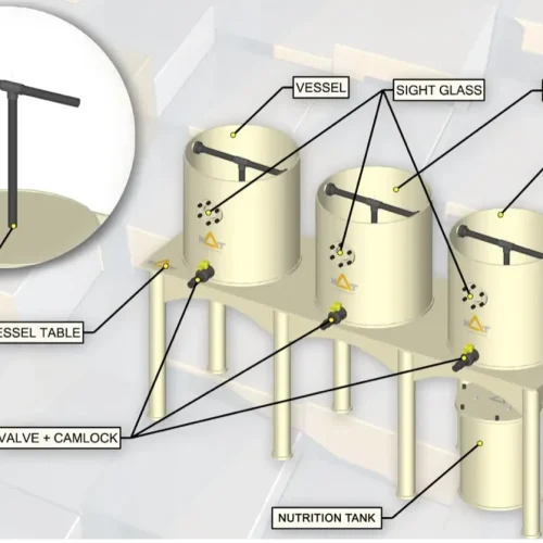 MAT rotifers culture system