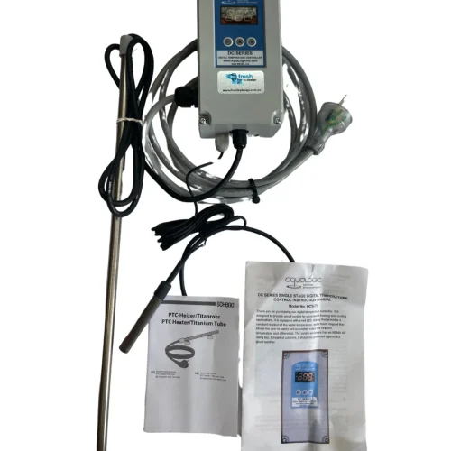 Schego PTC 600W titanium aquarium heater kit with controller