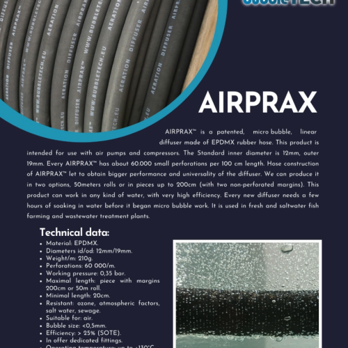 Bubbletech Airprax Tubing