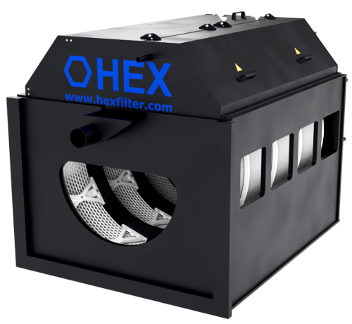 • CM Aqua HEX drum filter X24-series installed in Australian RAS aquaculture facility