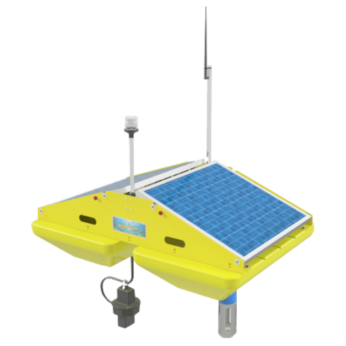 Algaefree SolaRaft-iQC Solar Ultrasonic Clarifier System